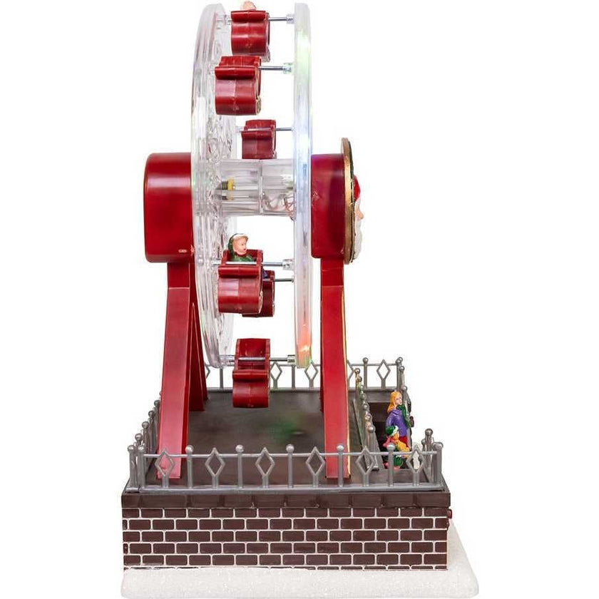Battery Operated Musical Animated Santa Ferris Wheel