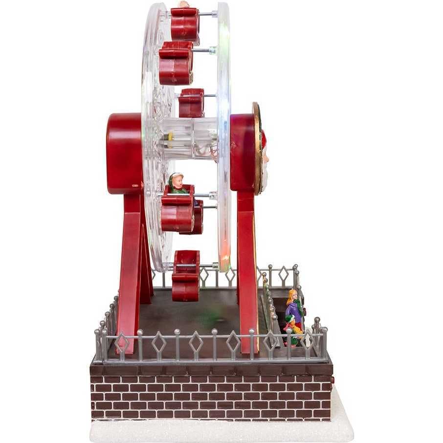 Battery Operated Musical Animated Santa Ferris Wheel