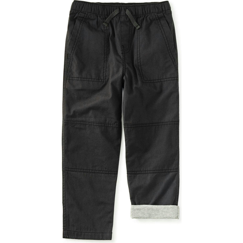 Cozy Does It Lined Pants, Black