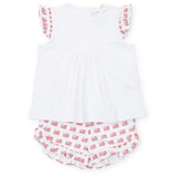 Ella Girls' Short Set American Flag