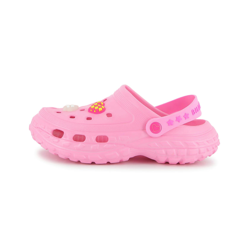 Pink Charm Clogs