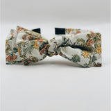 Three Little Bows Headband | Mustard Sage Bloom