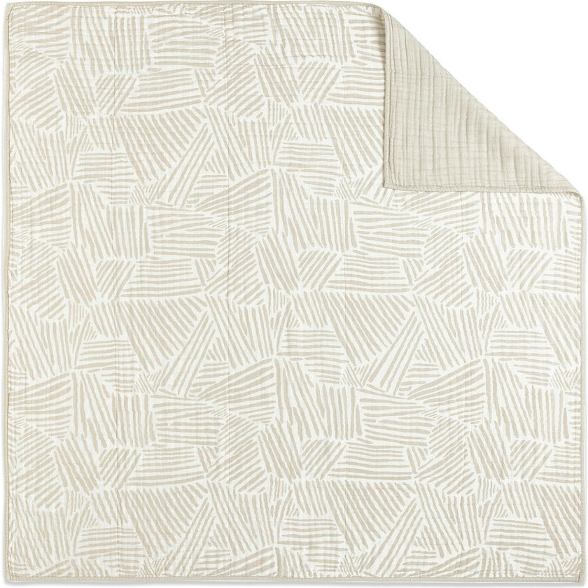Organic Muslin Cotton 3-Layer Quilt