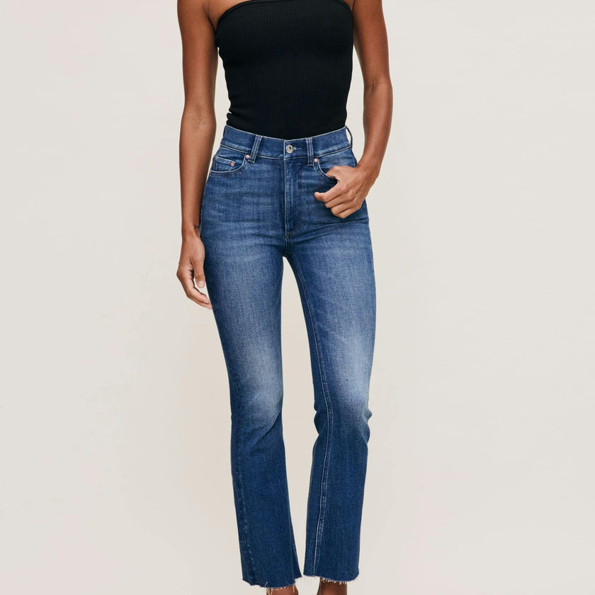 Bridget Boot High Rise Instasculpt Crop Jeans | Hulton