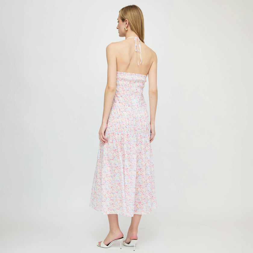 The Lenora Beach Dress - Camo Fish