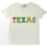 Crystal Texas Crew Neck T-Shirt