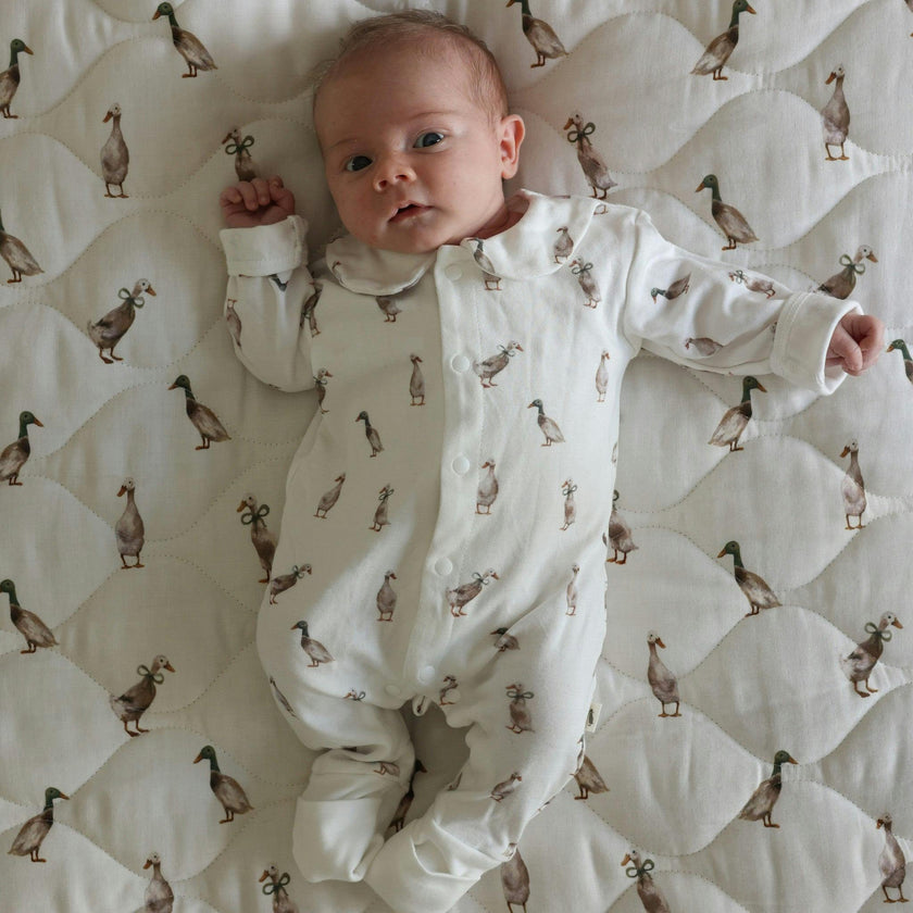 Cotton Babygrow - Duck