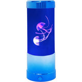 Mini Jellyfish Mood Lamp- Blue Metallic