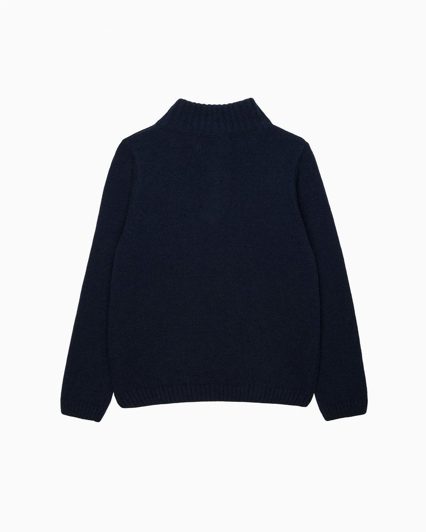 Benji Beagle Half-Zip Sweater