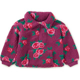 Teddy Fleece Pullover, Purple