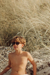Classic Sustainable Sunglasses | Bio-Based · Bendable · Polarized | 0-2 Y | Black + Tortoise