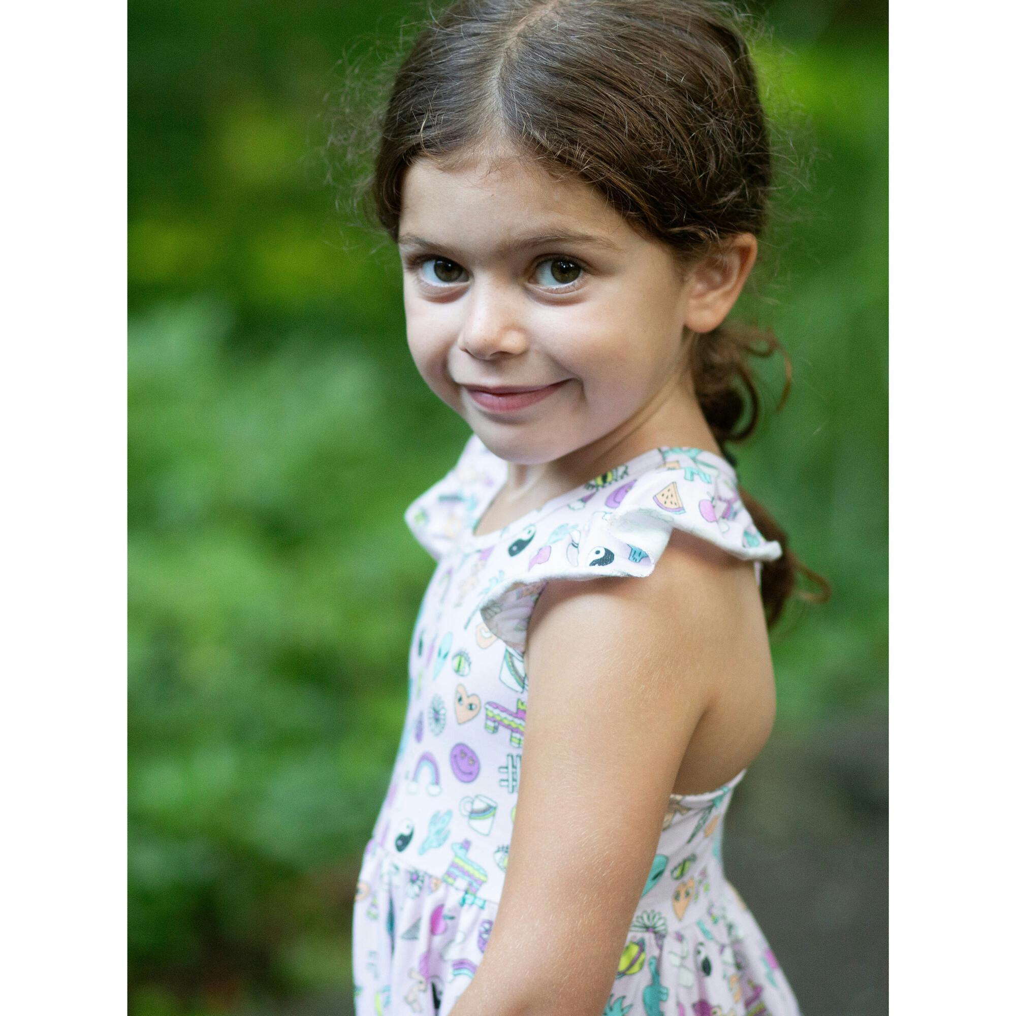 Racer Back Twirly Dress in 90s Toys