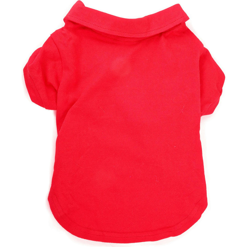 MR. XMAS TREE POLO TEE, Red
