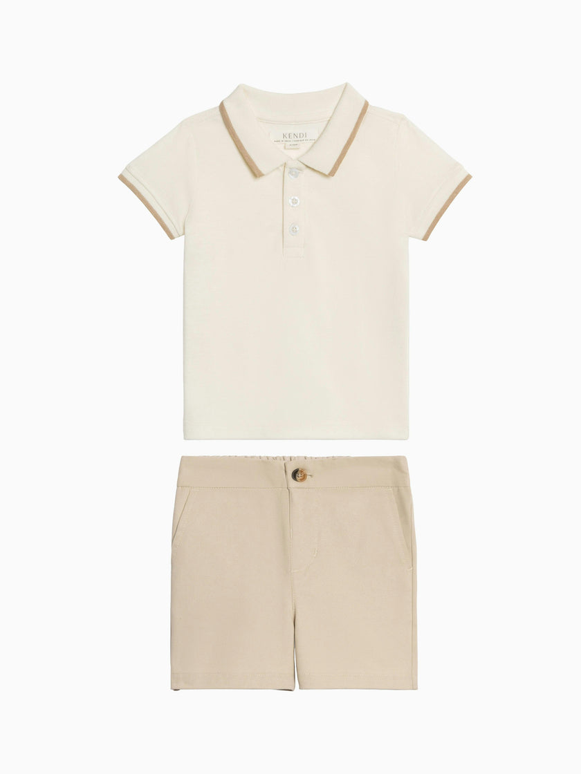 Organic Boy Pique Set