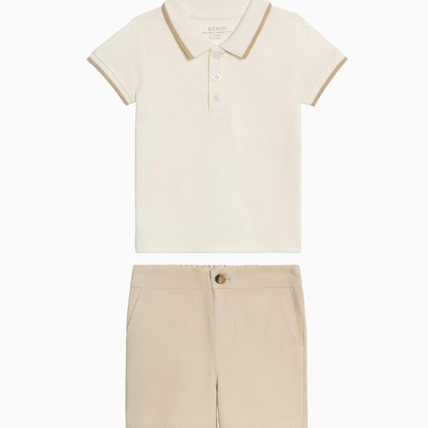 Organic Boy Pique Set