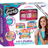 Shimmer 'N Sparkle: ABC Fashion Bead Bracelets
