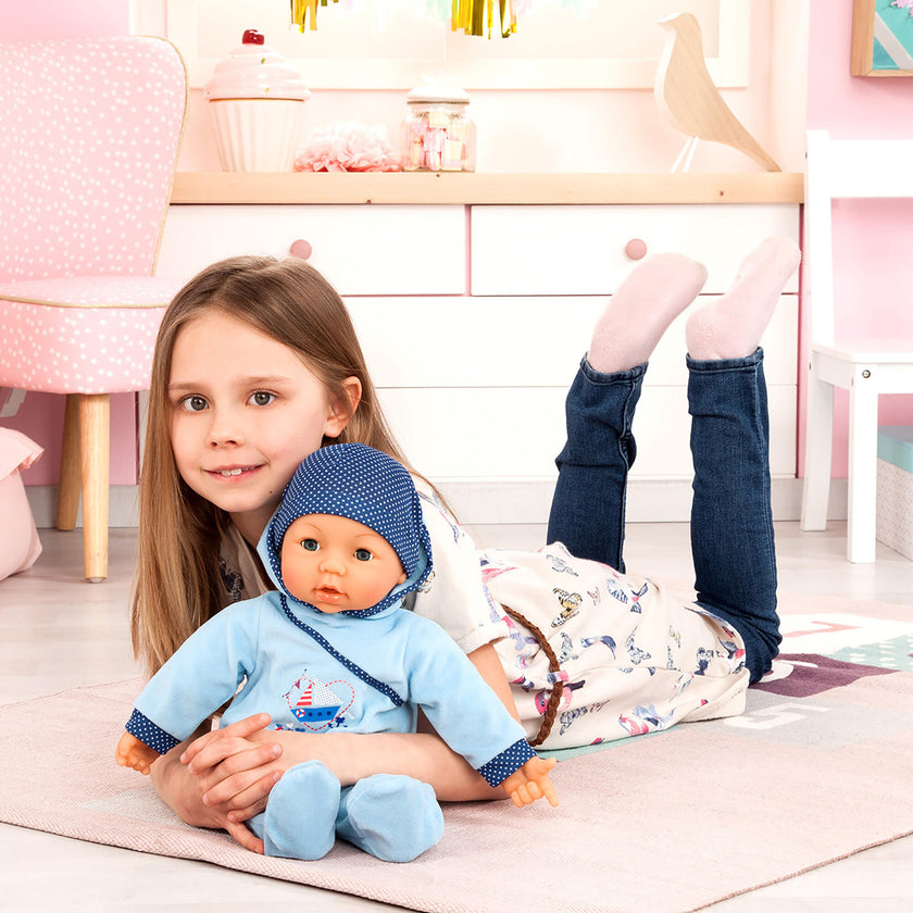 Hello 18" Baby Boy Doll W/ Accessories