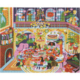 Piece and Love Family Dinner Night 1000 Piece Square Jigsaw Puzzle