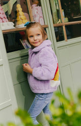 Lavender Sky Faux Fur
