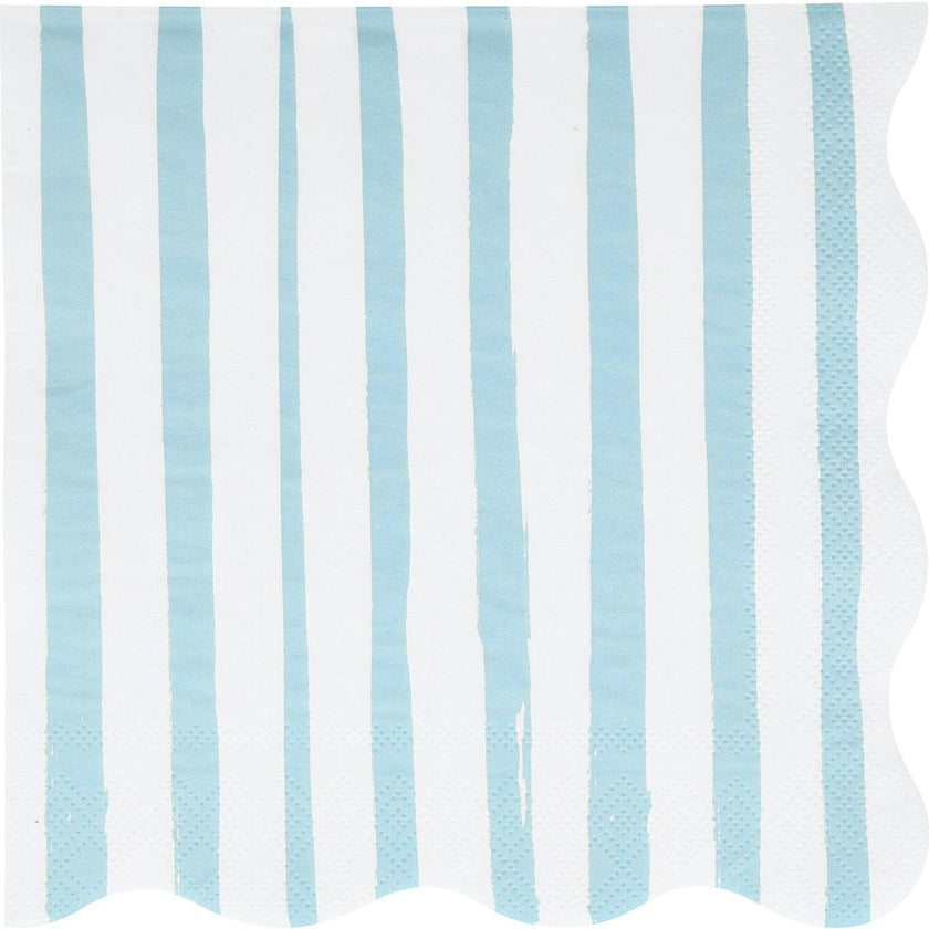 Blue Stripe Large Napkins