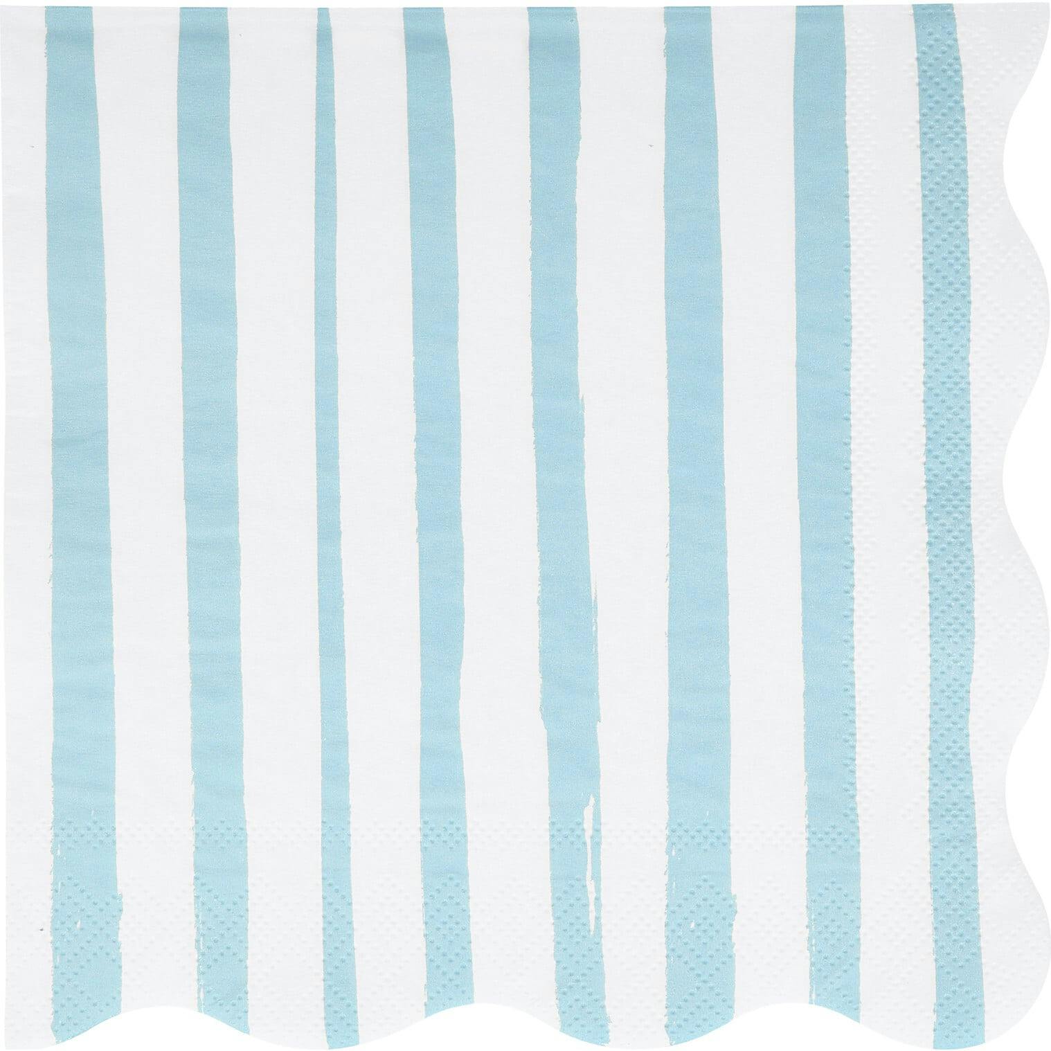 Blue Stripe Large Napkins