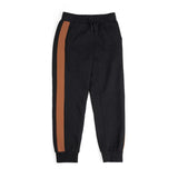 Black and Orange Striped Jogger