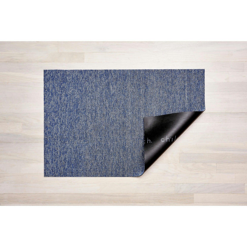 Heathered Floor Mat, Cornflower