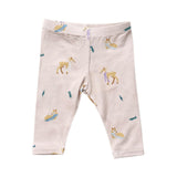 Girls Basic Leggings in Fawn