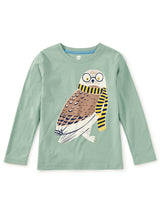 Oxford Owl Graphic Tee, Sea