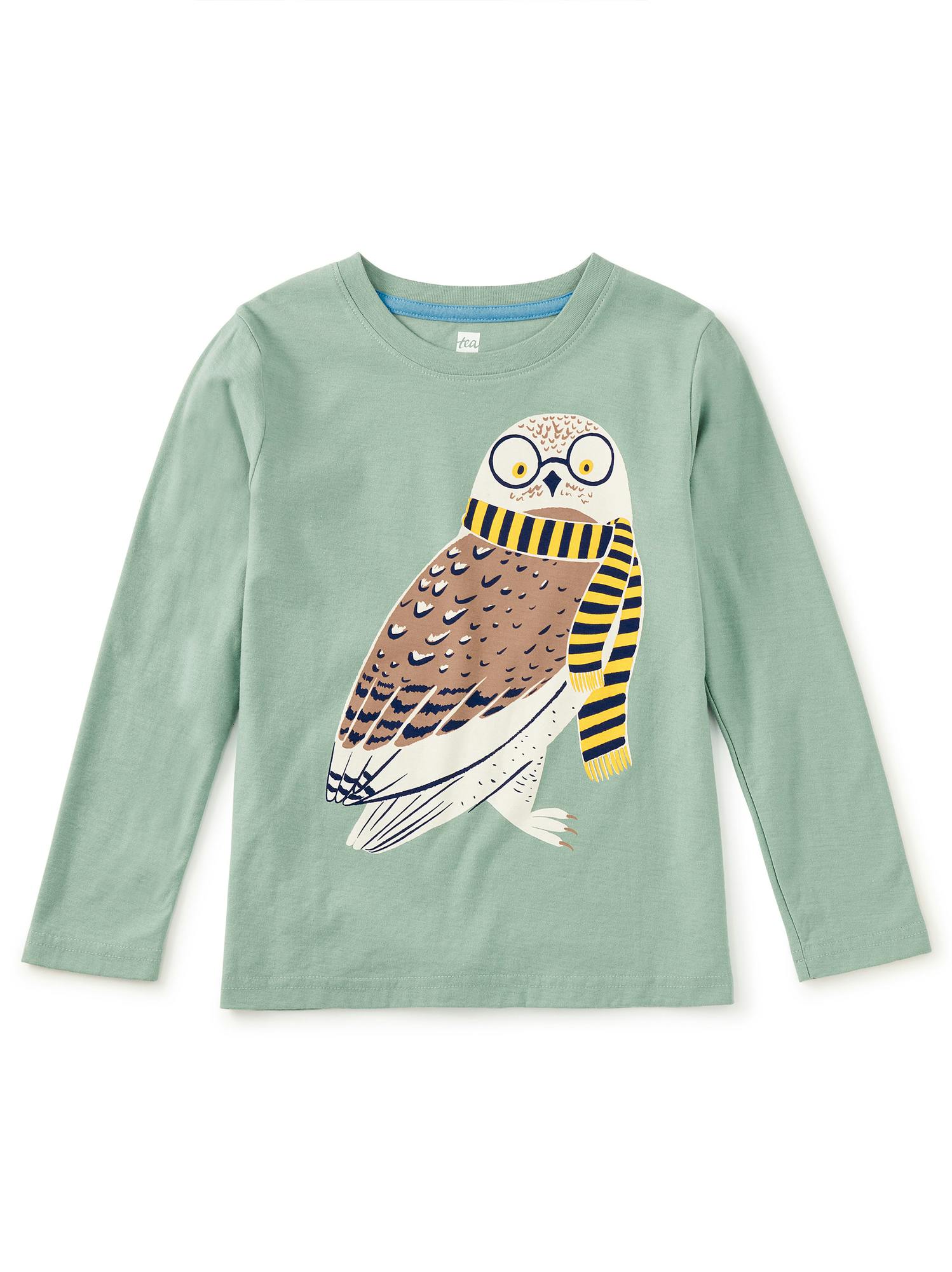 Oxford Owl Graphic Tee, Sea