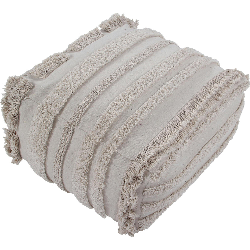 Air Washable Floor Pouffe