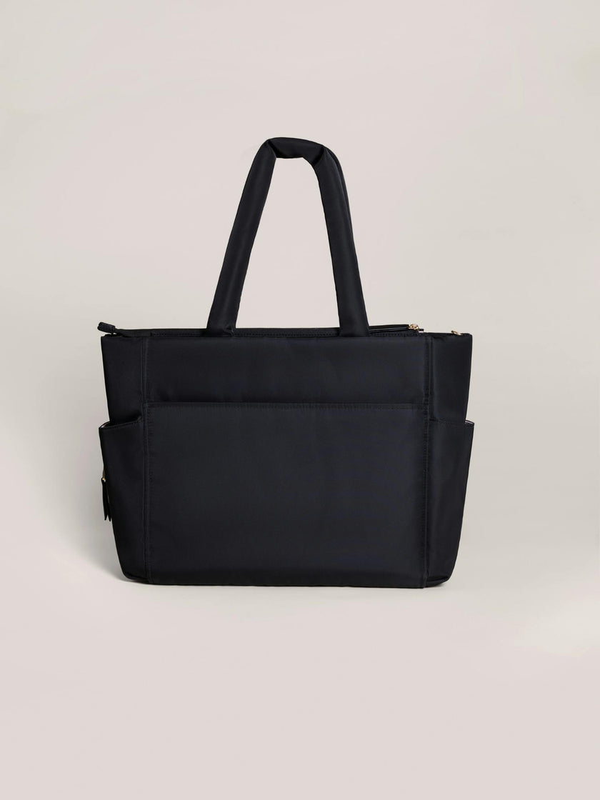 Utility-Strap Diaper Tote Bag