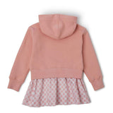 Pink Hooded Dress