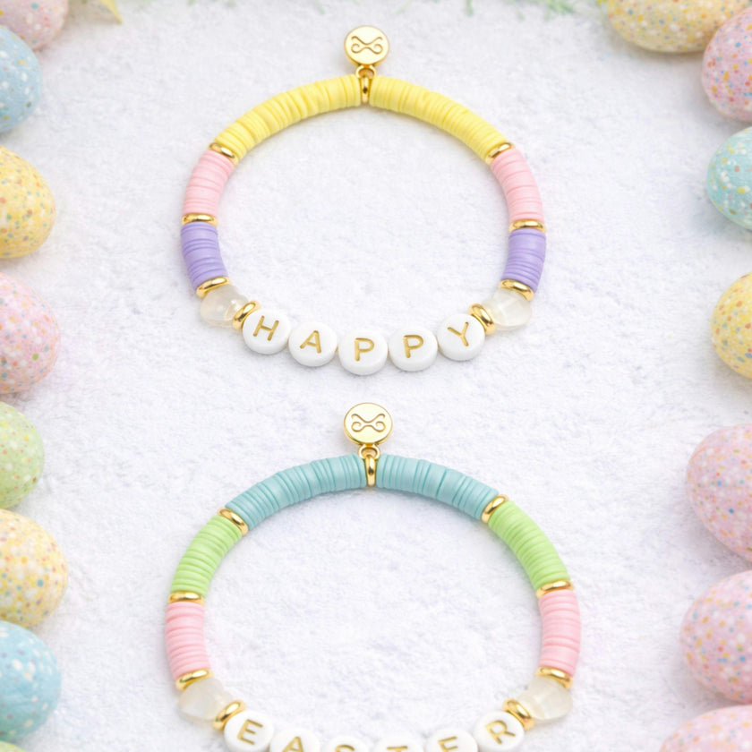Happy Easter Bracelet Set