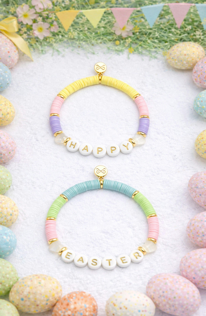 Happy Easter Bracelet Set