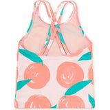 Cross Back Tankini Top, Orange