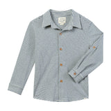COLUMBIA China/Cream ribbed stripe Jersey Shirt