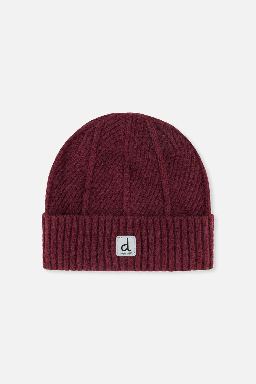 Winter Knit Hat Burgundy