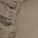 Organic Cotton Muslin Crib Sheet - Driftwood