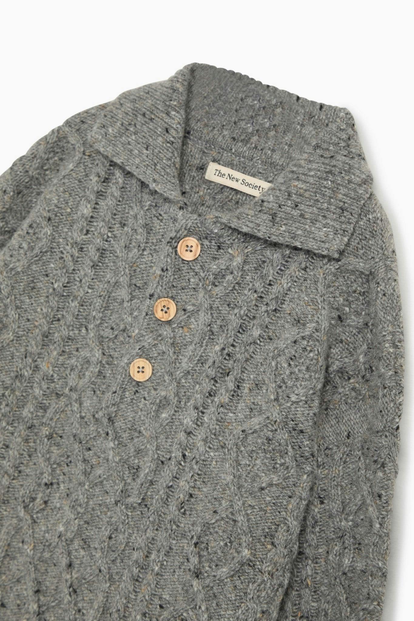 Solin Polo Mid Grey Melange