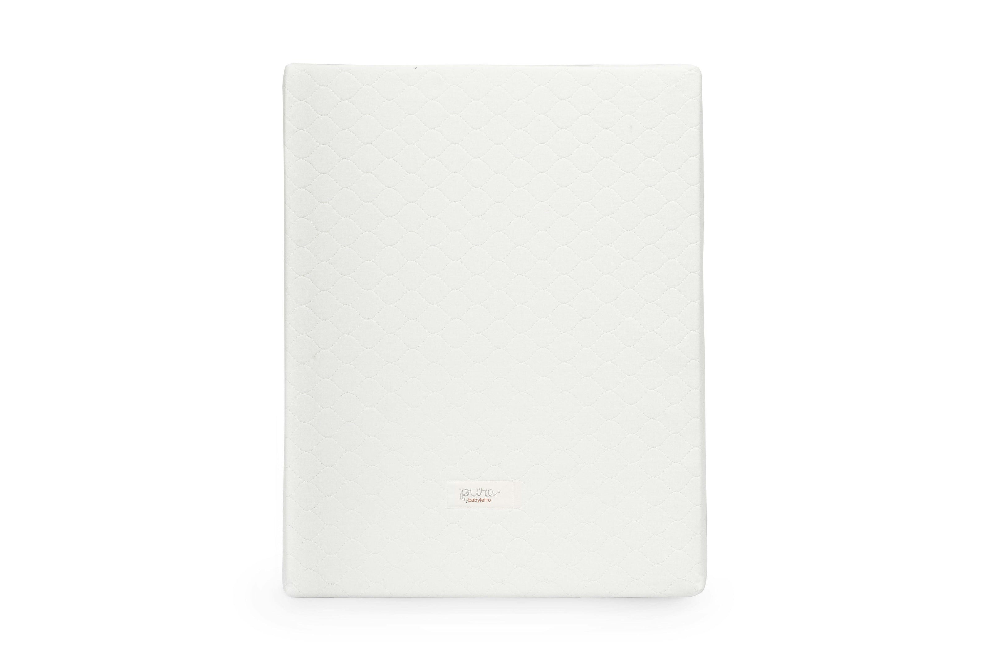 Babyletto Pure Core Midi Crib Mattress | Hybrid Quilted Waterproof Cover | Lightweight
