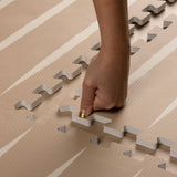 Lucio - Desert Sand - Play Mat, Stripes
