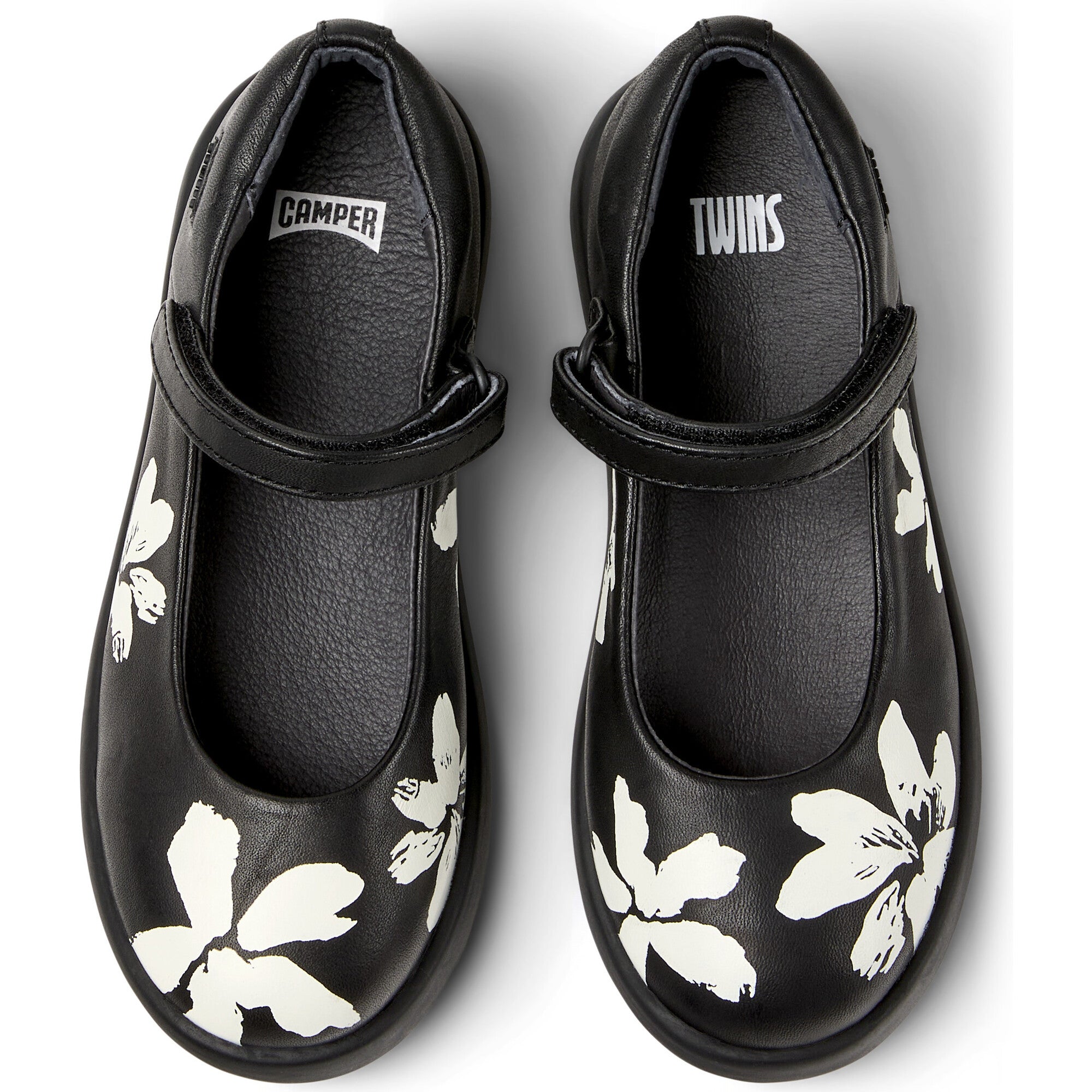 Mary Janes Duet Twins Kids Black, Black