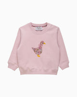 Baby Duck Sweatshirt in Chive