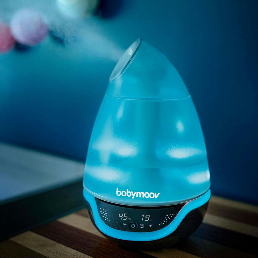 Hygro+ Cool Mist Baby Humidifier – 3-in-1 with Diffuser & Nightlight