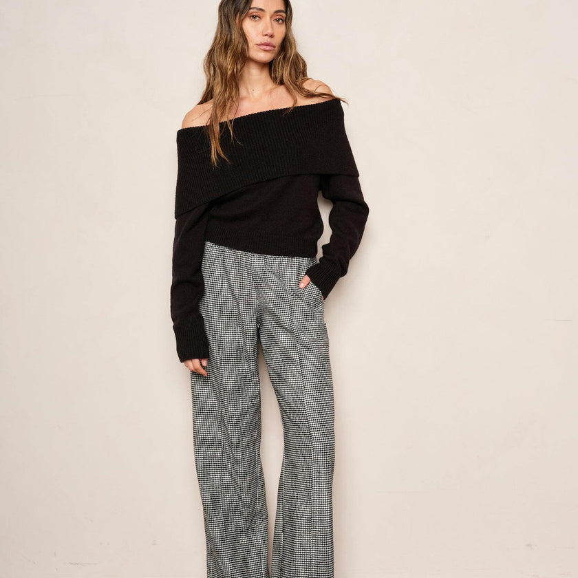 SHONA SWEATER - S1366A-BLAC
