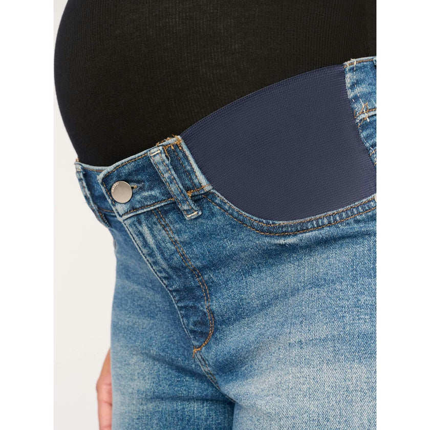 Hepburn Maternity Wide Leg Vintage Jeans | East Lake