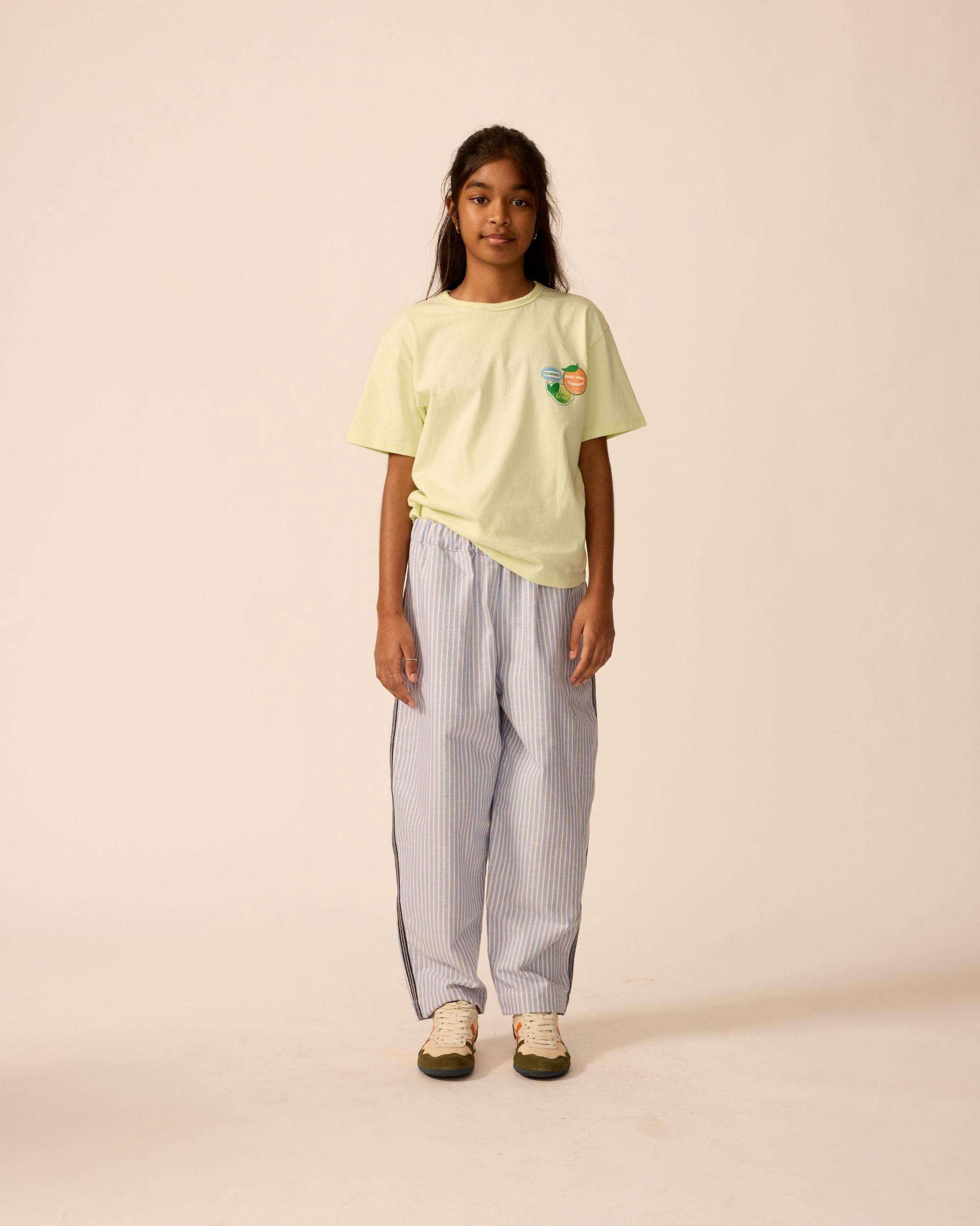 Organic Weekend Tee in Keylime
