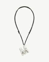 Grande Monogram Necklace in Silver