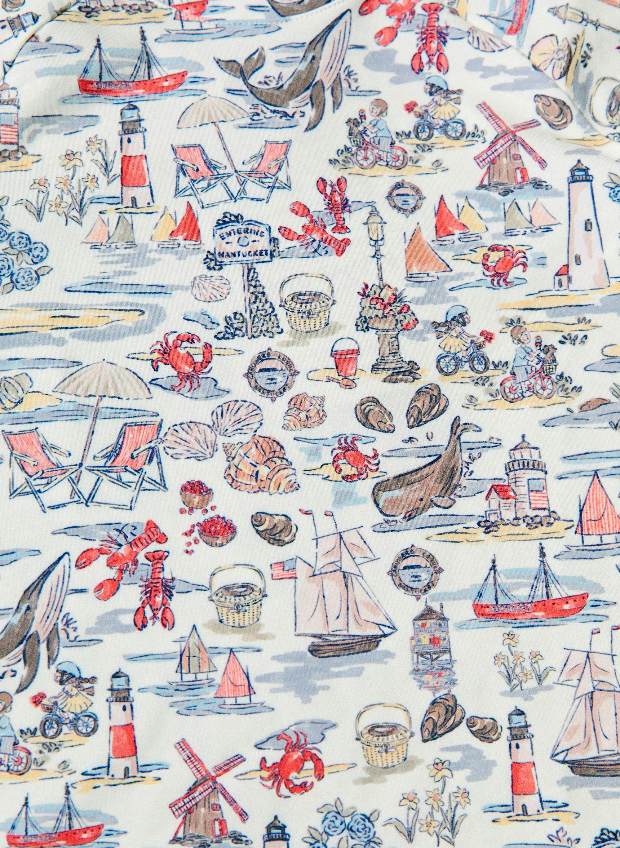 Children's Two Piece Organic Pajamas - Voyager's Lens